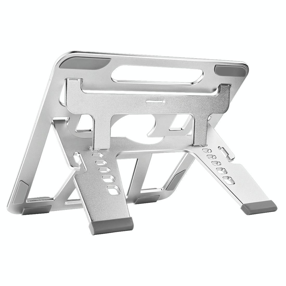 Adjustable Foldable Aluminum Laptop Stand - Portable Double Triangle Design 9