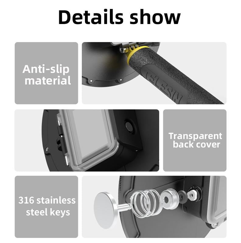 Waterproof Case for Gopro Hero11 / 10 / 9 - 30m Depth 4
