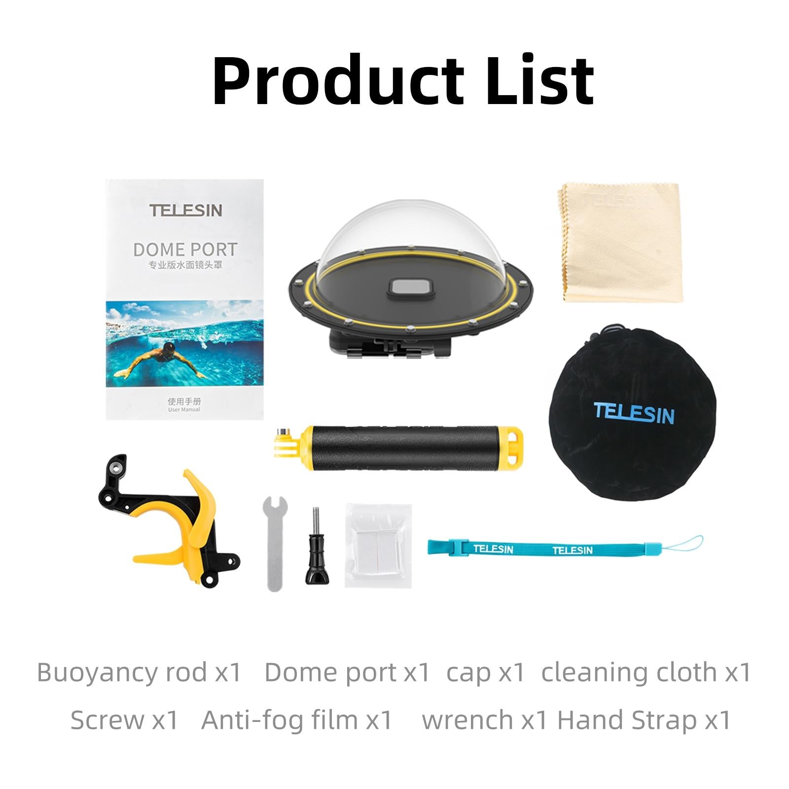Waterproof Case for Gopro Hero11 / 10 / 9 - 30m Depth 7
