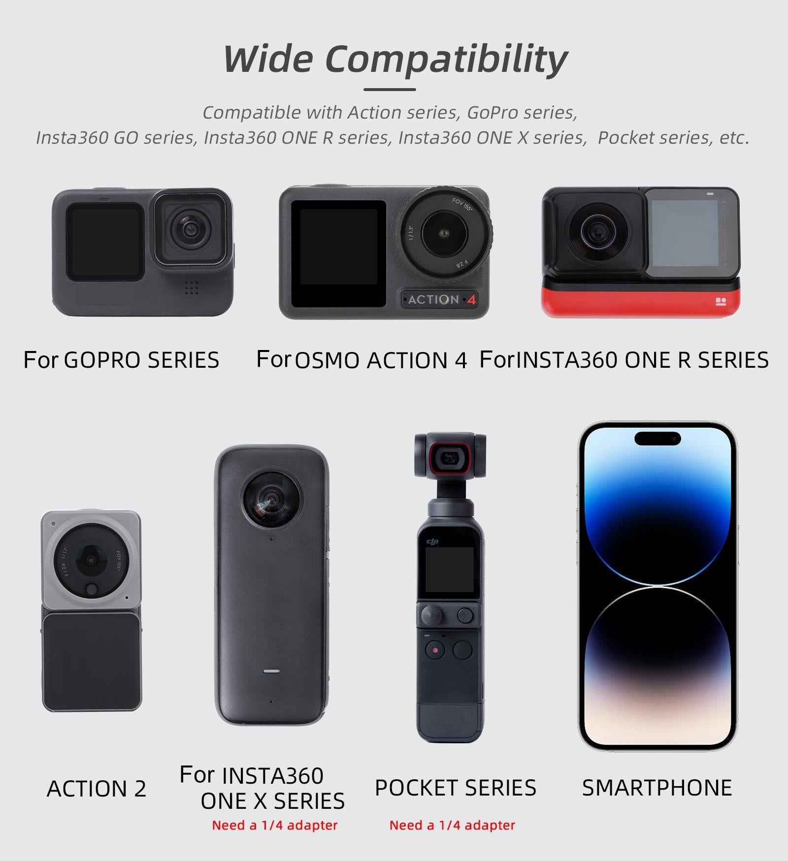 Adjustable 360 Degree Head Strap for Action Cameras - Camouflage 9