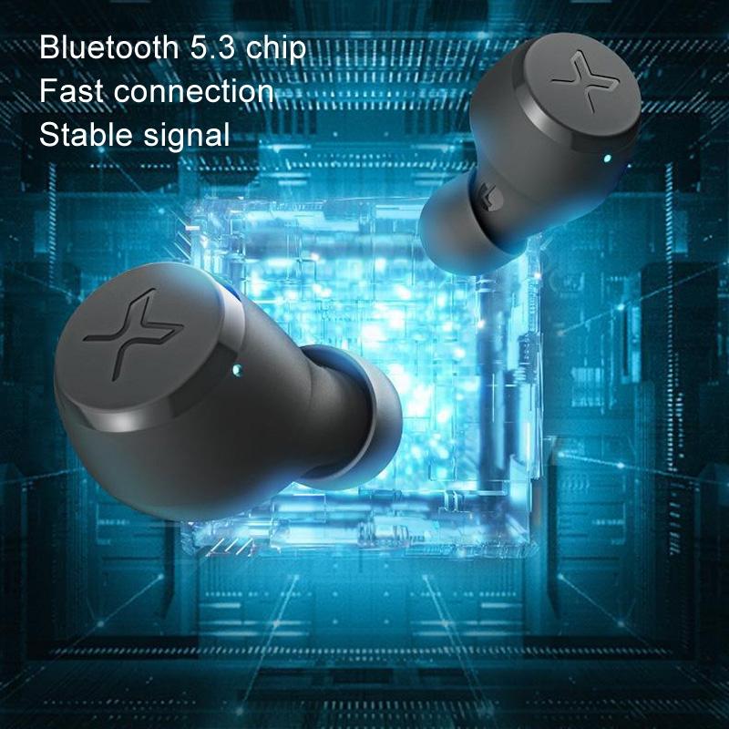Standard Wireless Bluetooth Earphones - Stereo - Gray 4