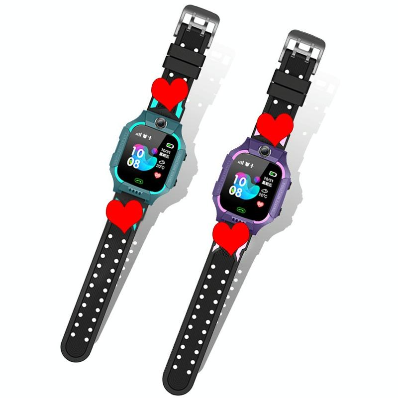 Children Phone Watch Smart Positioning Full Touch Screen Student Watch - Green 4