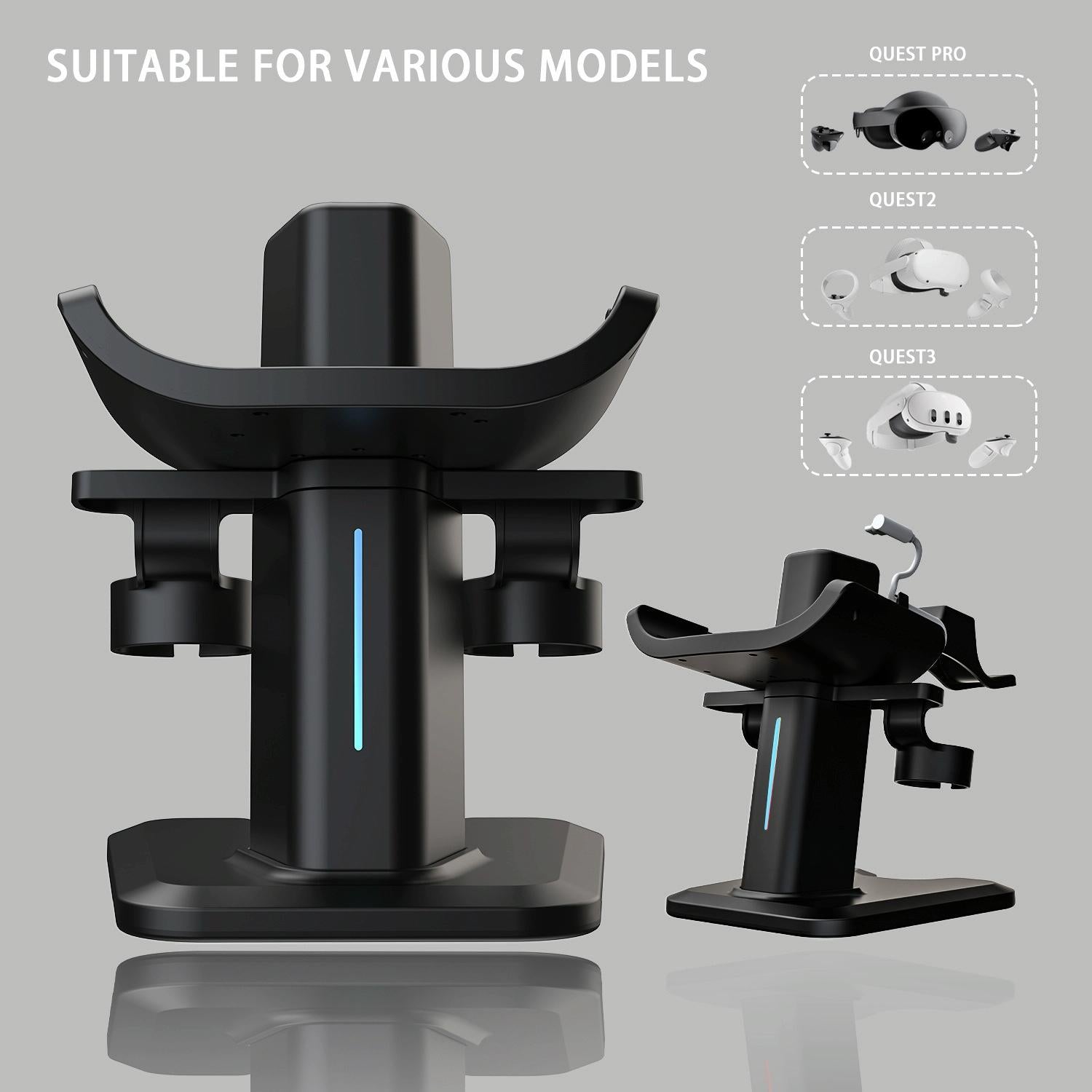 Charging Stand for Oculus Quest 3 - Rgb 4