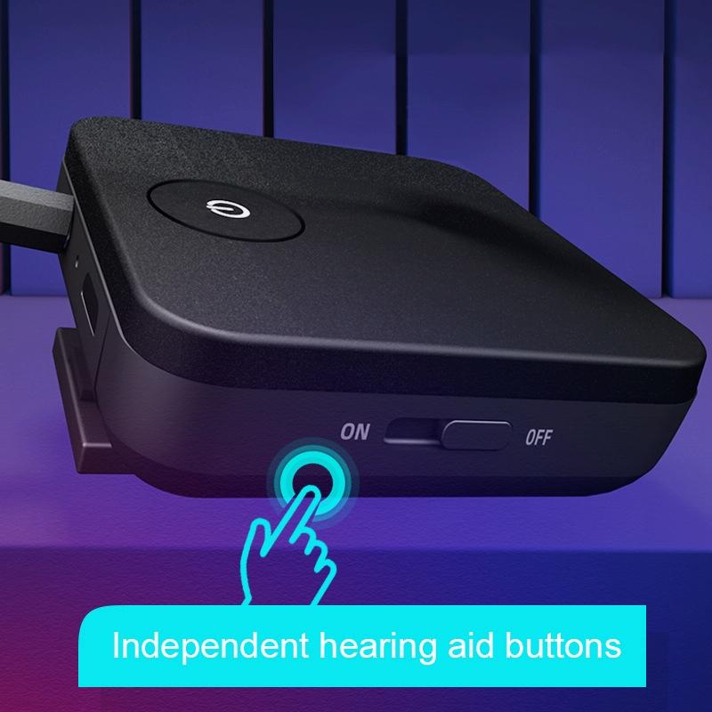 U20 Lavalier Bluetooth Headset Smart Sound Collector Black 6
