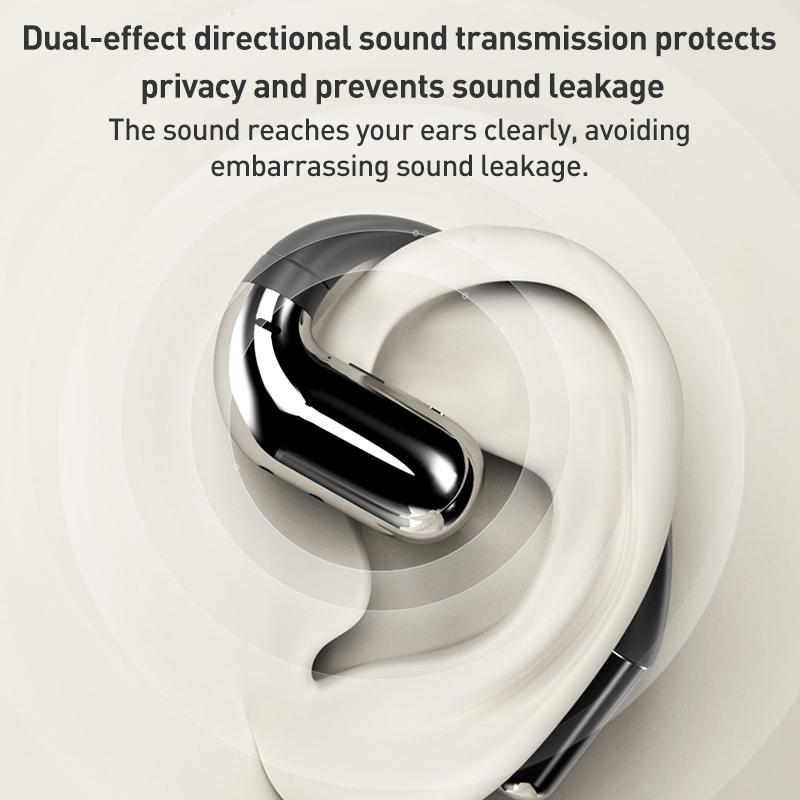 Phantom Open Wireless Bluetooth Earphones - Zga Gs13 - Black 5