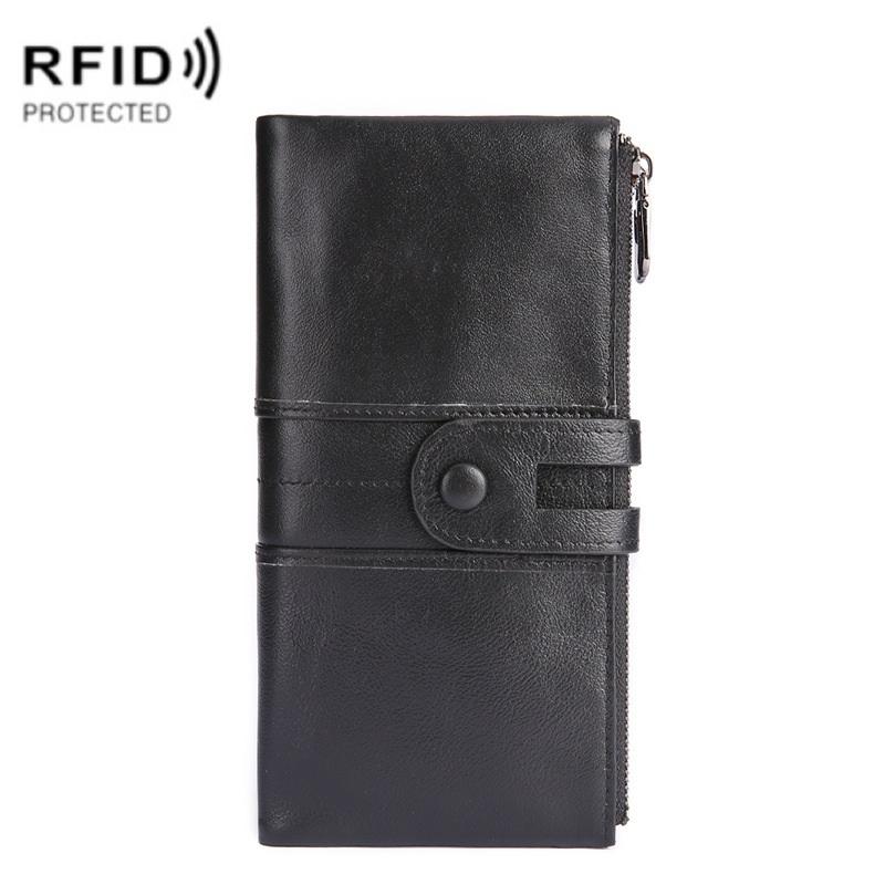 Women Leather Rfid Wallet - Sleek & Secure - Green 10