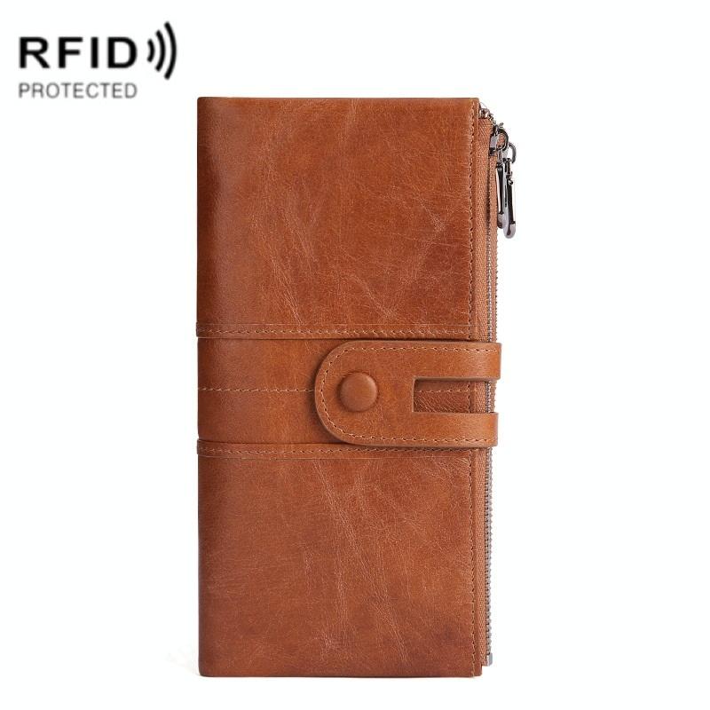 Women Leather Rfid Wallet - Sleek & Secure - Green 12