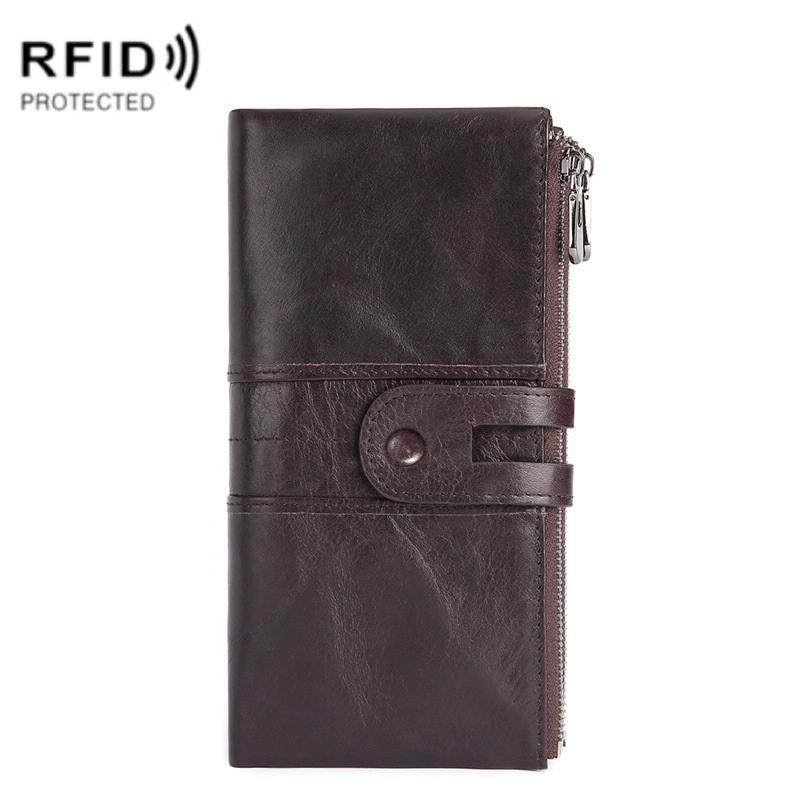 Women Leather Rfid Wallet - Sleek & Secure - Green 14
