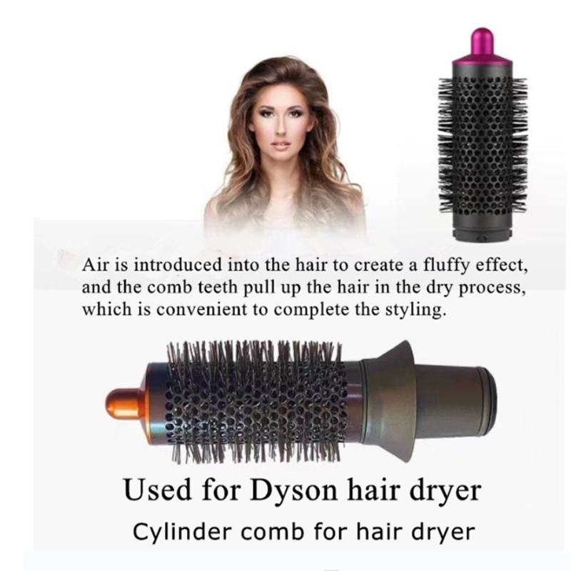 Black Red Dyson Airwrap Comb Attachment for Hair Dryer 6
