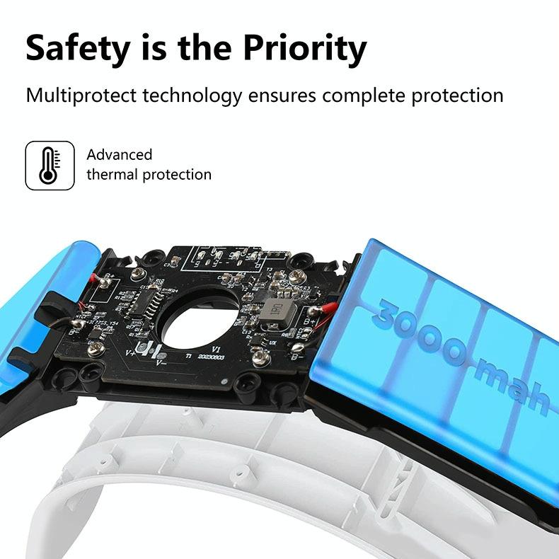 6000mah Rechargeable Headband for Meta Quest 3 6