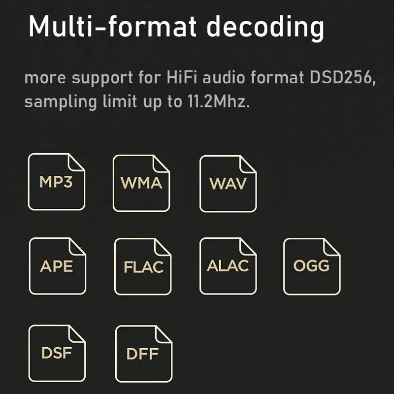 32Gb Hifi Dsd256 Music Player Gray 8