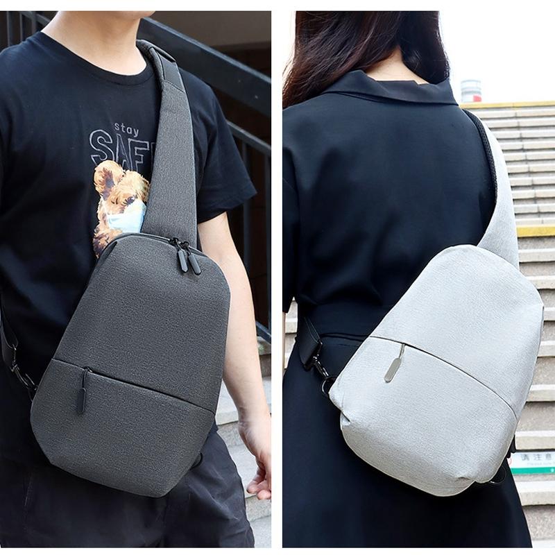 Adjustable Sports Chest Bag Lightweight & Versatile - Deep Grey 8