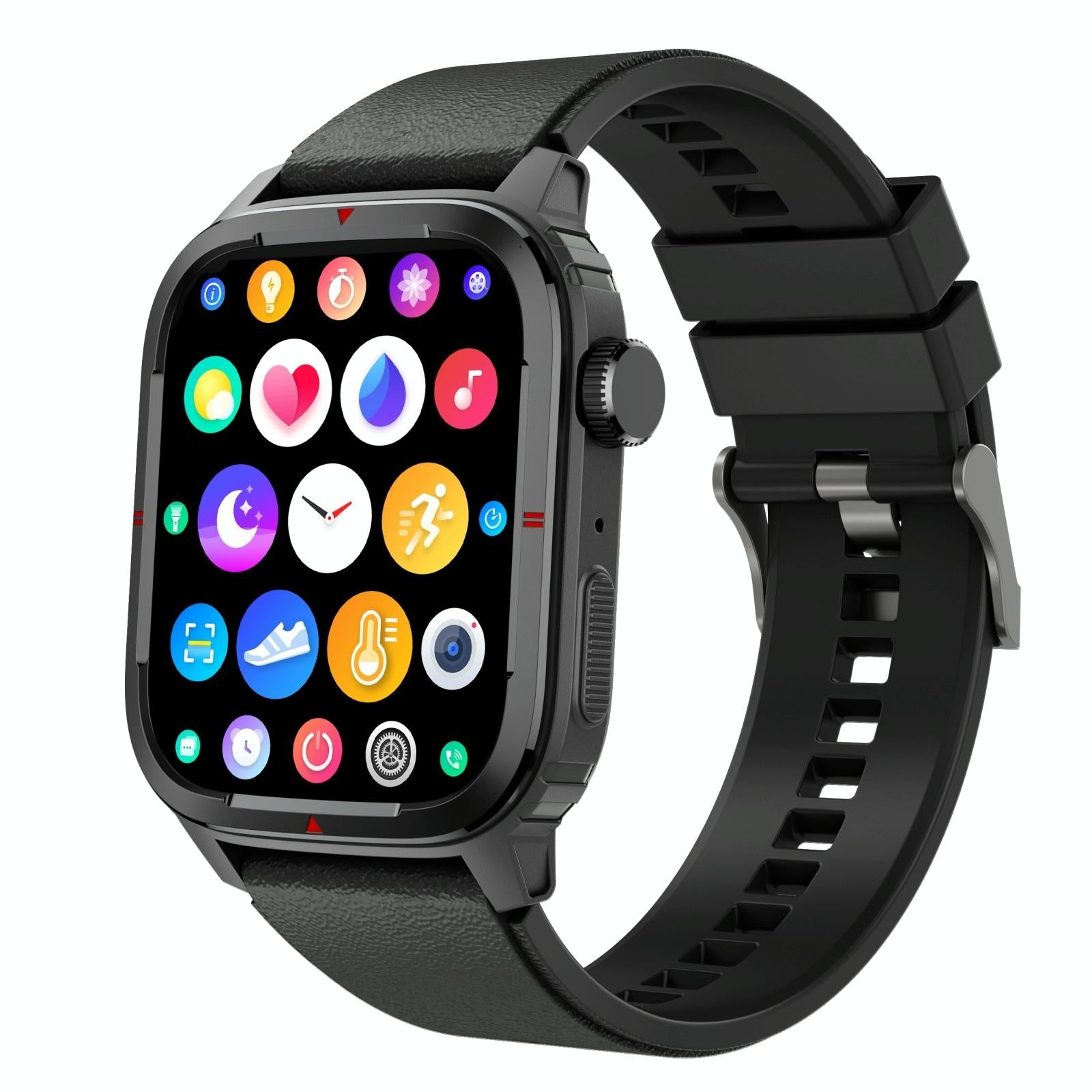 1.7 Inch Tft Hd Screen Smart Watch Support Bluetooth Calling / Blood Pressure Monitoring - Blue 15