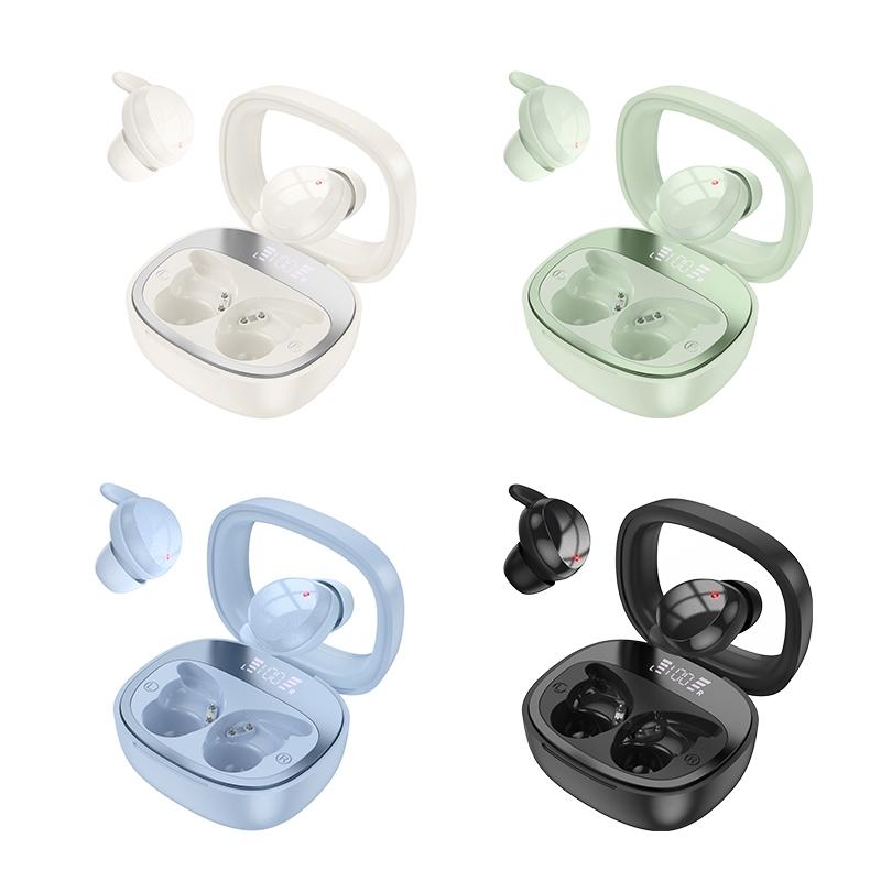 Wireless Sleep Earbuds by Hoco - True Bluetooth - Black 9