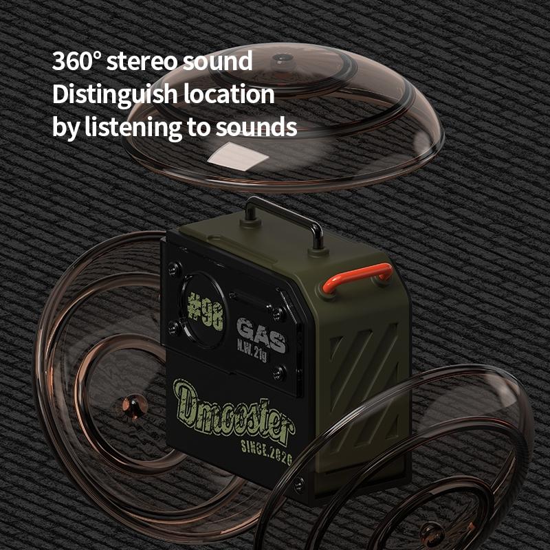 Oil Barrel Bluetooth Earphones - Black / Green Tws 9