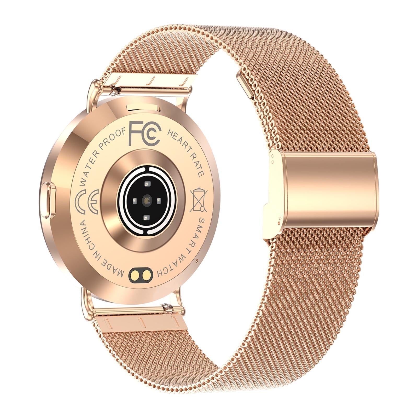 1.32 Inch Colour Screen Smart Watch With Bluetooth Call & Health Monitoring - Gold 5
