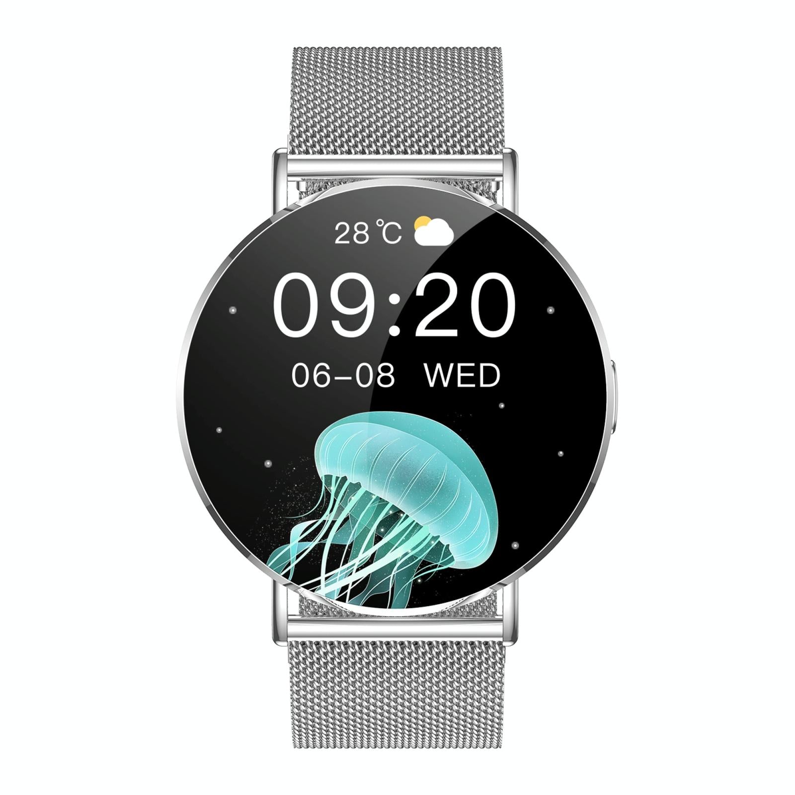 1.32 Inch Colour Screen Smart Watch With Bluetooth Call & Health Monitoring - Gold 12