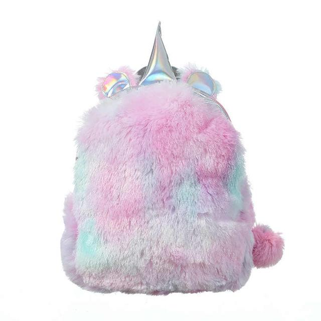 Teen Unicorn Backpack - Colourful for Travel - Pink