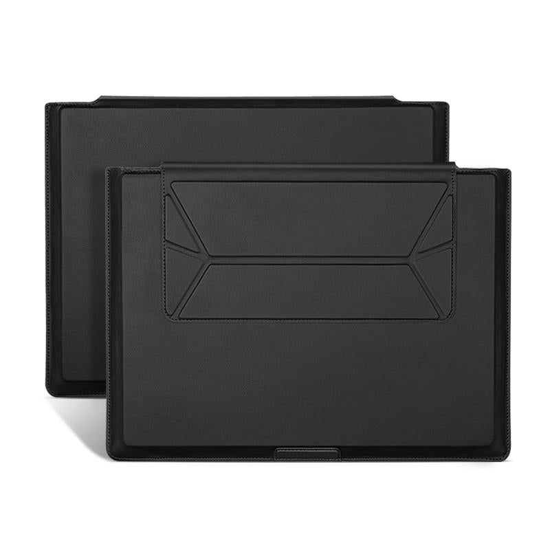 Universal Magnetic Laptop Holder Bag - Stitched Inner - Brown 9