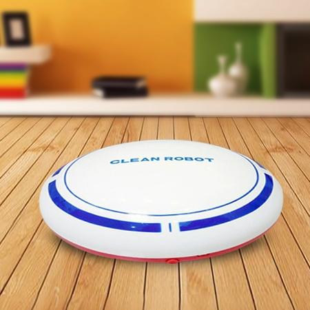 Intelligent 2-in-1 Rechargeable Floor Sweeping Robot Vacuum - Black 4