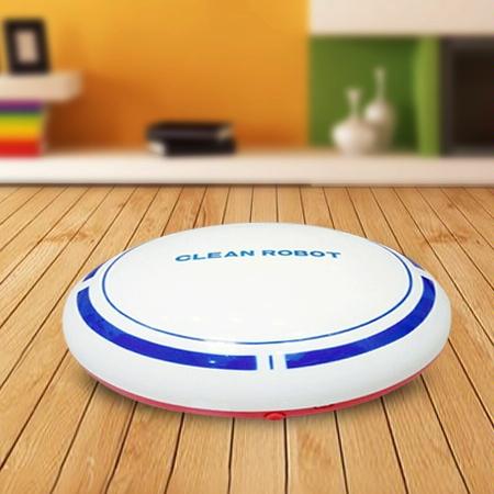 Intelligent 2-in-1 Rechargeable Floor Sweeping Robot Vacuum - Black 10
