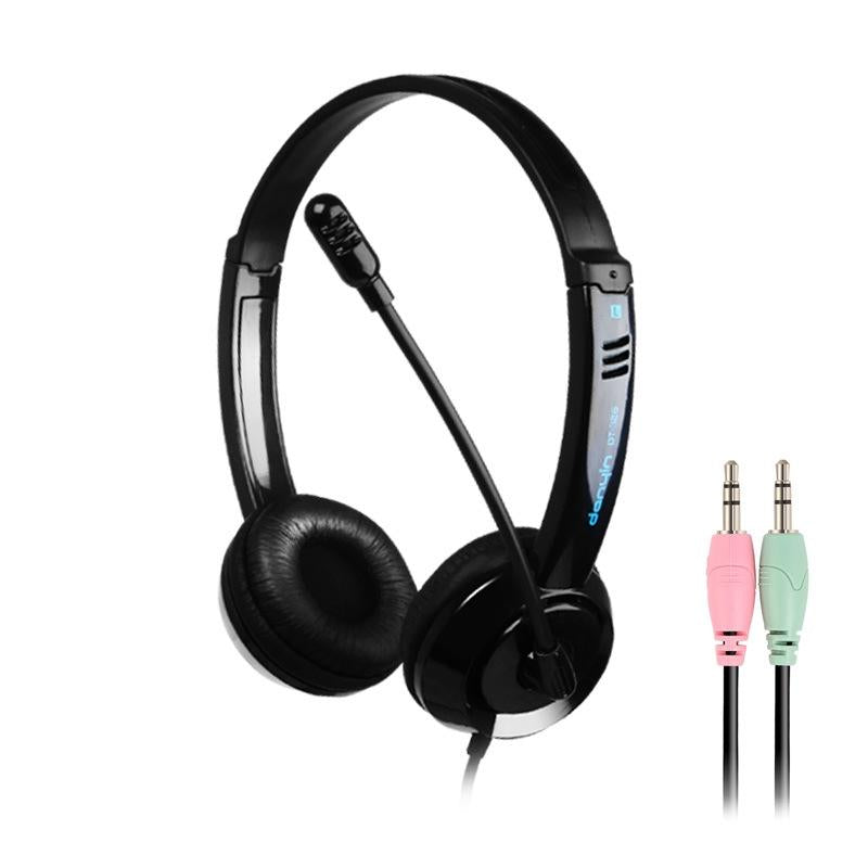 Head-Mounted Children'S Learning Headset With Mic 1.8M Cable 3.5Mm - White 14