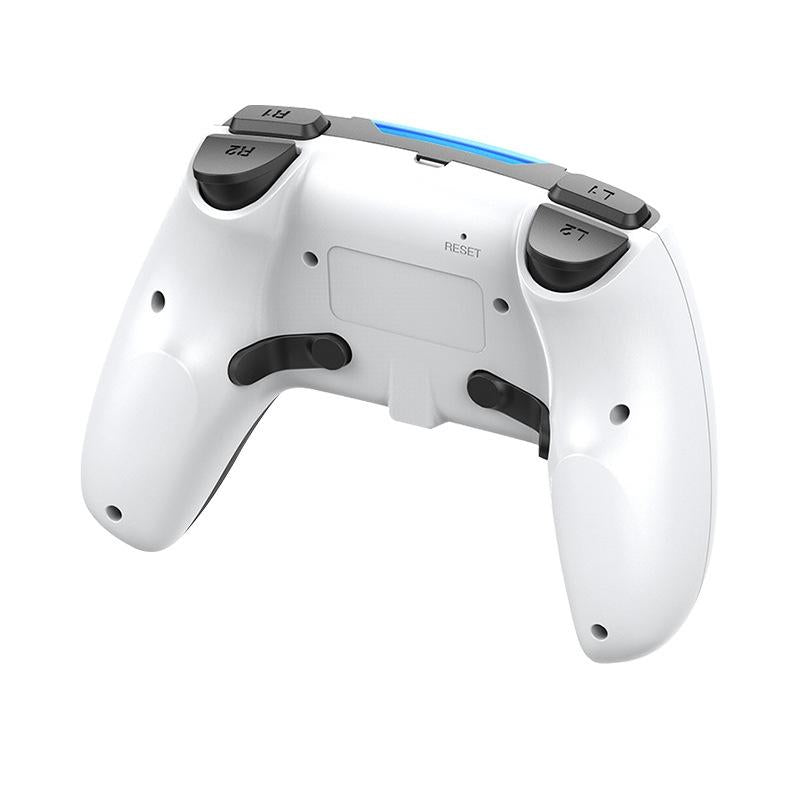 Wireless Dual-vibration Gamepad for Ps4 with Bluetooth and Six-axis Control Red 3