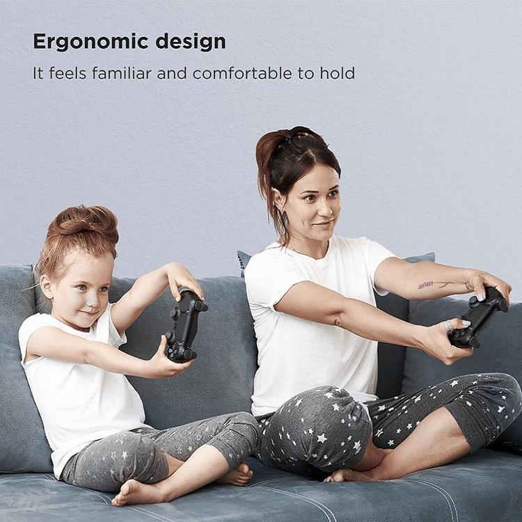 Wireless Dual-vibration Gamepad for Ps4 with Bluetooth and Six-axis Control Red 9