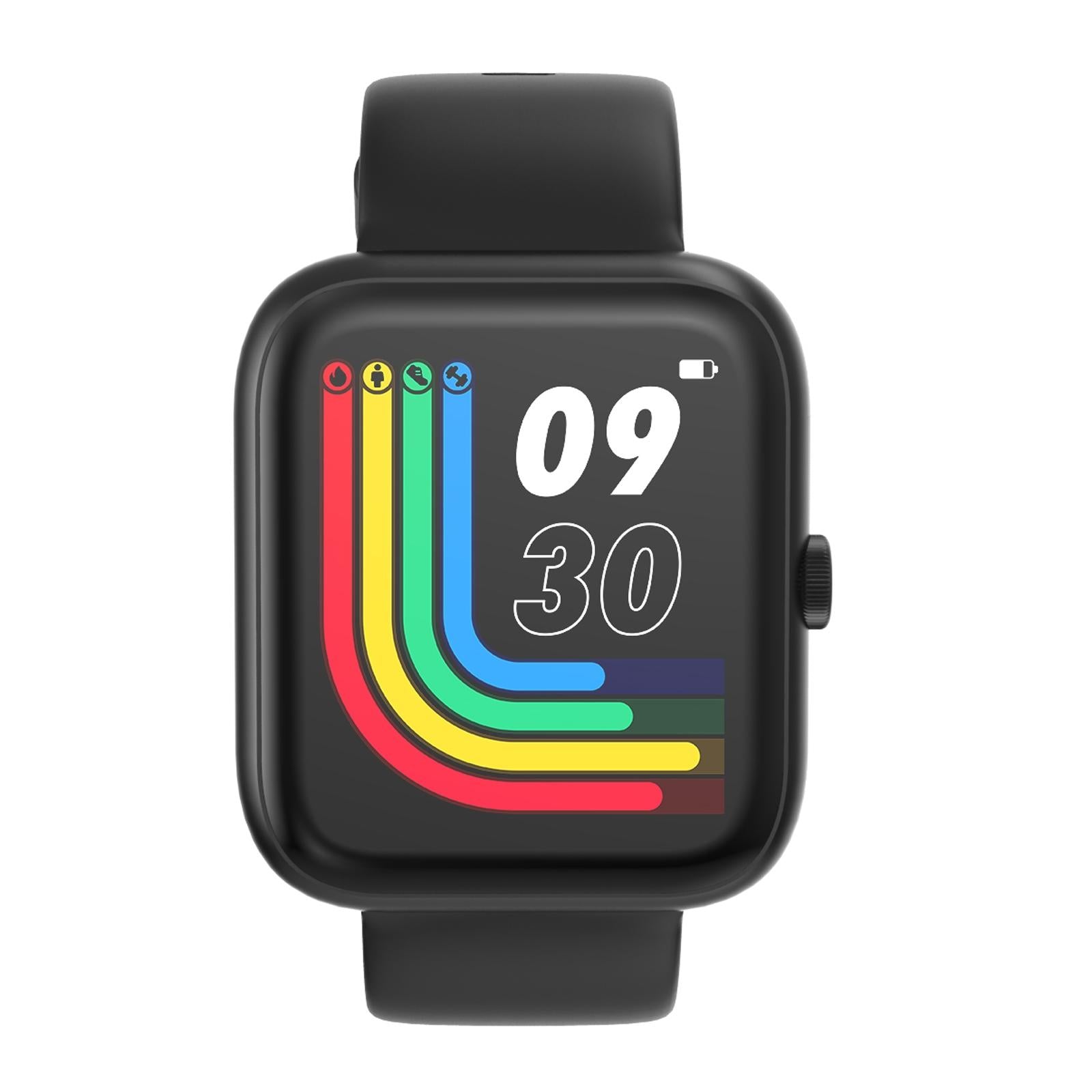 1.57 Inch Tft Touch Screen 5Atm Waterproof Smart Watch Support Sleep Monitoring / Heart Rate Monitoring / Sport Mode / Incoming Call & Information Reminder Black 3