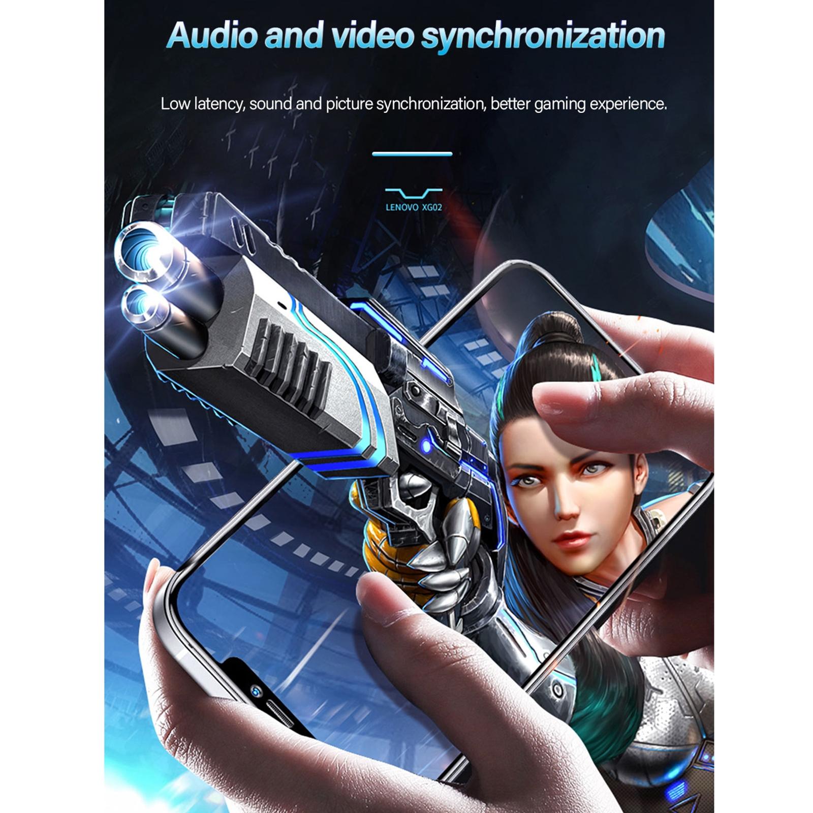 Wireless Bluetooth 5.0 Earphone with Dual Modes for Gaming and Music - Black 6