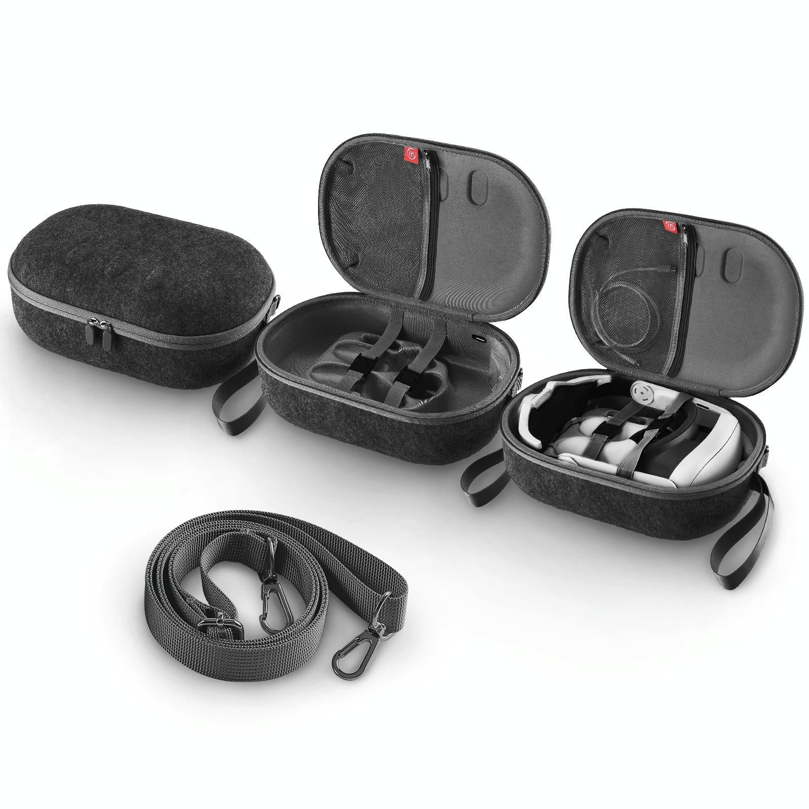 Protective Vr Storage Bag for Apple Vision Pro / Meta Quest 3 Glasses - Black 3
