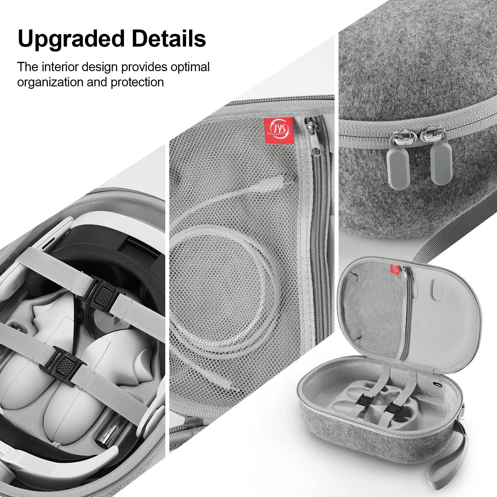 Protective Vr Storage Bag for Apple Vision Pro / Meta Quest 3 Glasses - Black 8