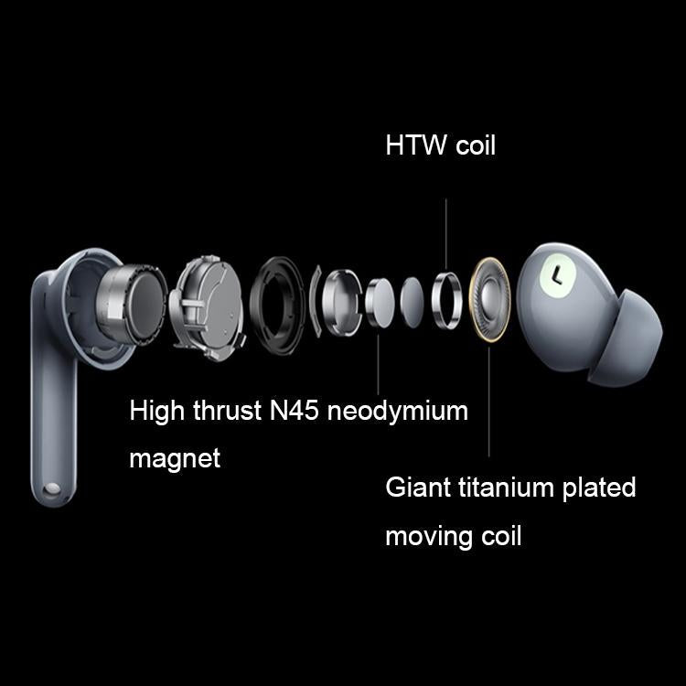Wireless Active Noise-cancelling Earbuds for Music and Gaming - White 10