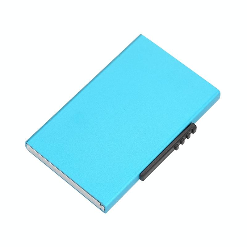 Aluminum Rfid Blocking Credit Card Holder - Red 11