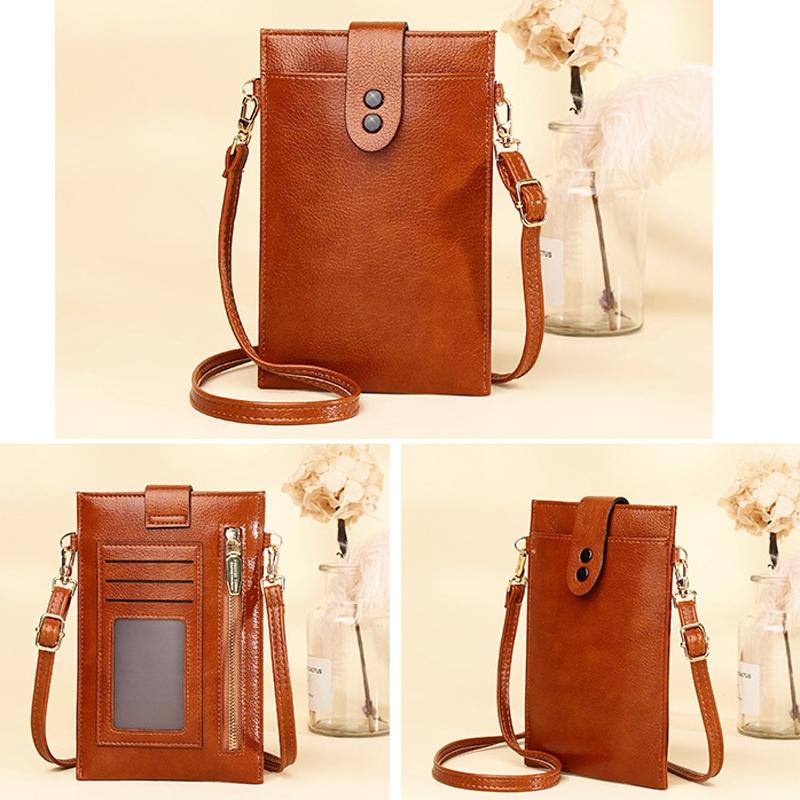 Retro Mini Shoulder Bag For Casual Cross Body Use - Red 6