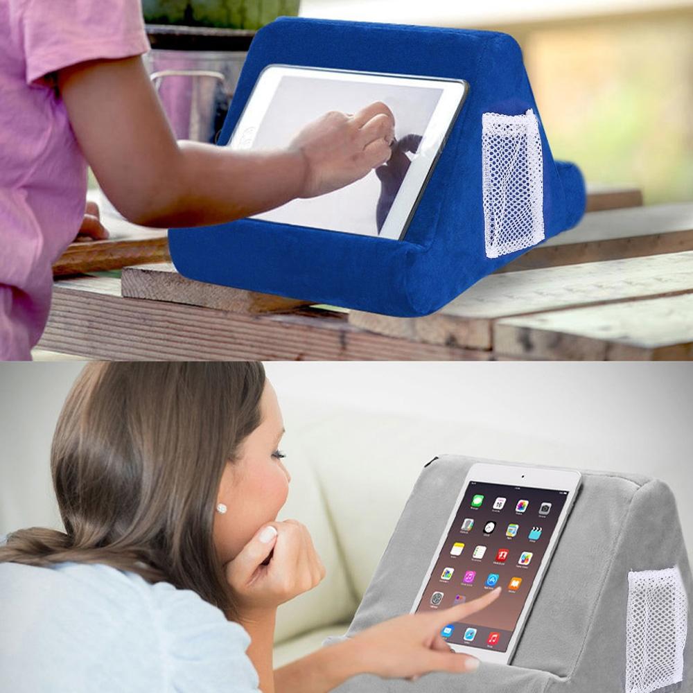 Versatile Laptop Rest Cushion with Cooling Pad - Lake Blue 12
