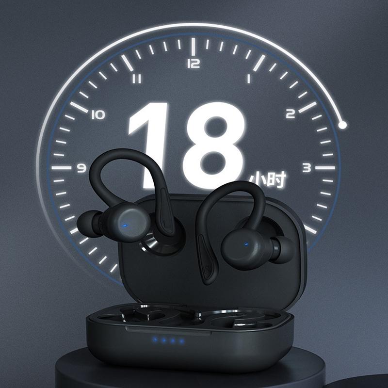 Waterproof t & g T40 Tws Bluetooth Earphones with Charging Box - Blue 5