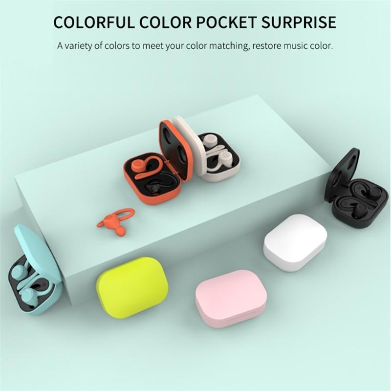 Waterproof t & g T40 Tws Bluetooth Earphones with Charging Box - Blue 9
