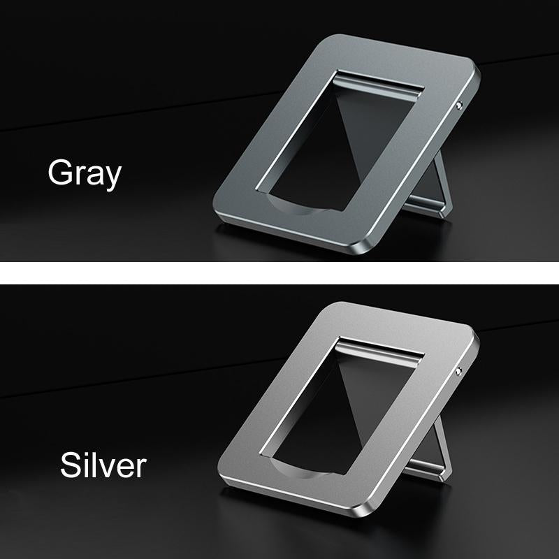 Desktop Folding Notebook Stand with Invisible Height Increase and Storage - Gray 3