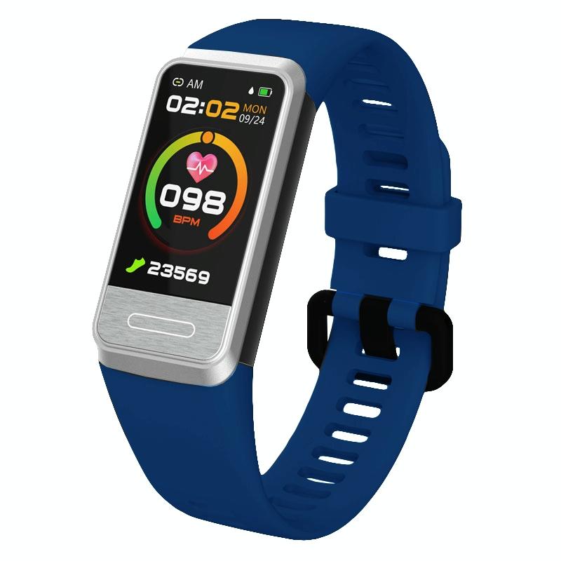 Smart Blood Glucose Sleep Tracker - Tft Hd Display - Black 9