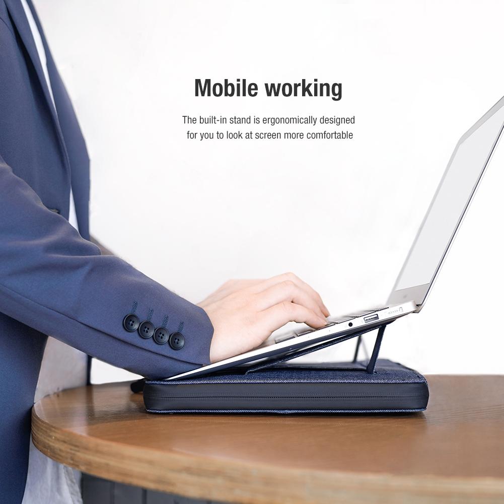 14.0 Inch Commuter Laptop Sleeve - Multifunctional - Dark Gray 9