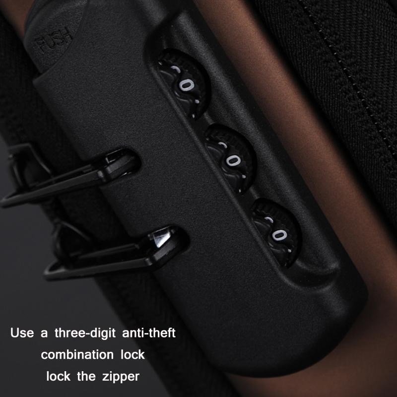 Waterproof Anti Theft Chest Bag For Men 6