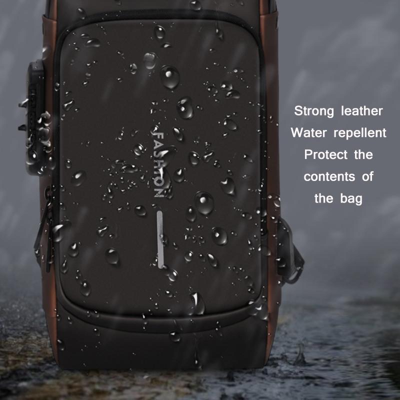 Waterproof Anti Theft Chest Bag For Men 7