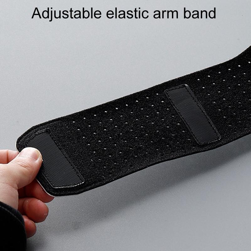 Reflective Cell Phone Arm Bag For Outdoor Fitness - Black 7