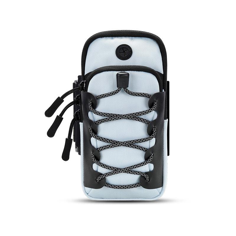 Reflective Cell Phone Arm Bag For Outdoor Fitness - Black 14