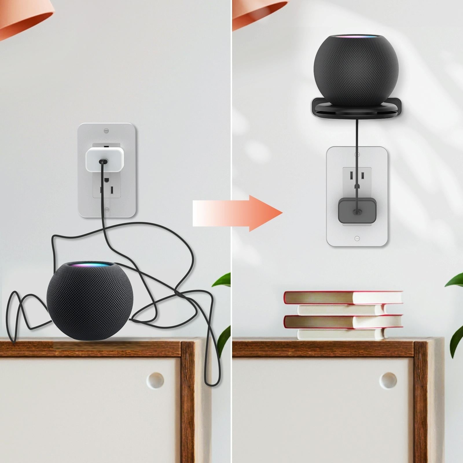 Ahastyle Smart Speaker Stand for Apple Homepod Mini - Black 8