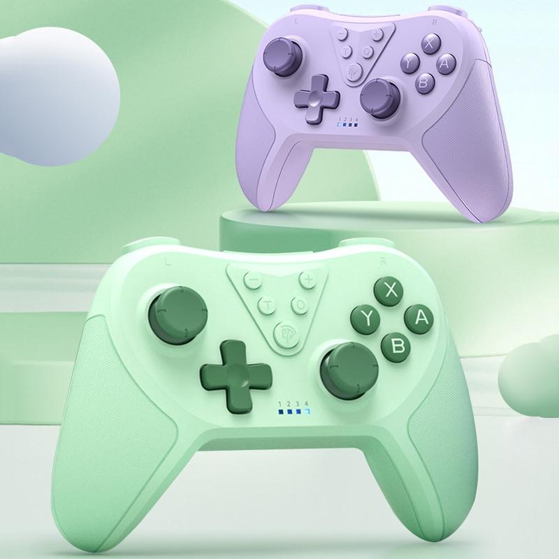 Wireless Controller for Switch & Pc - Compatible Compact - Purple 3