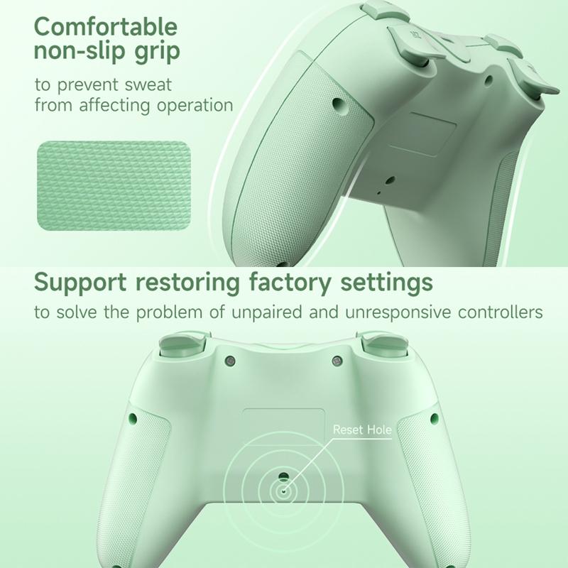 Wireless Controller for Switch & Pc - Compatible Compact - Purple 9
