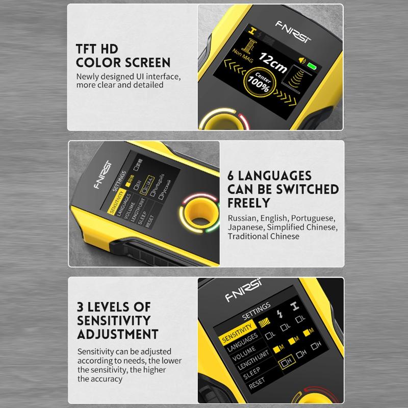 Wall Wire and Rebar Detector - Multifunctional 7