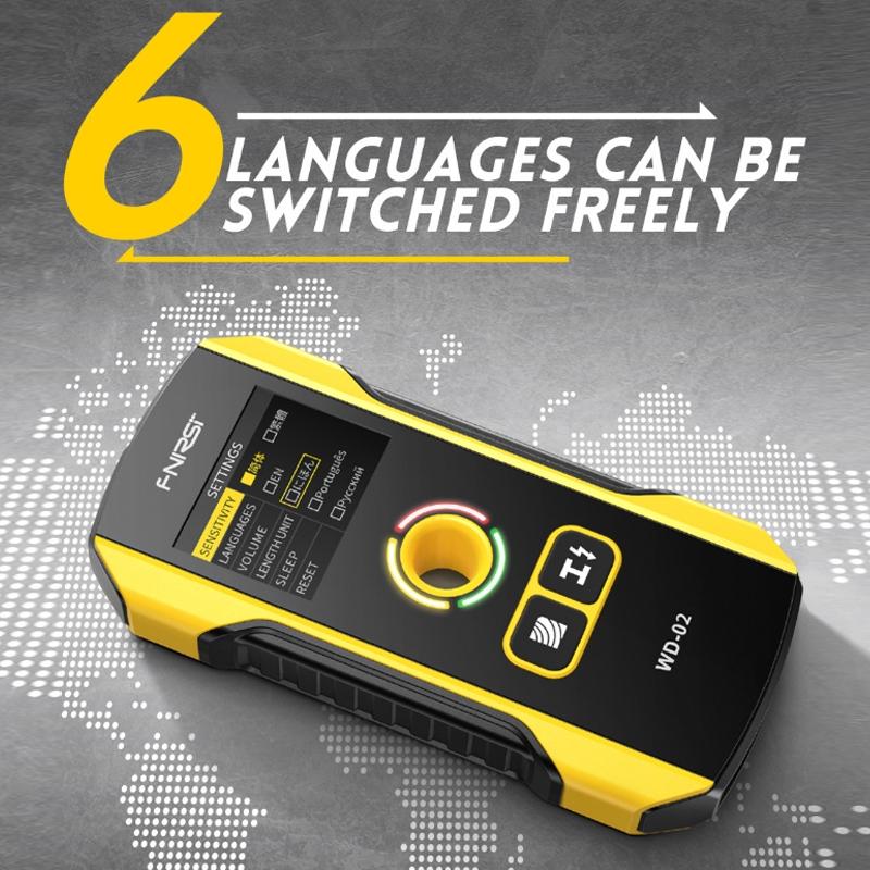 Wall Wire and Rebar Detector - Multifunctional 12